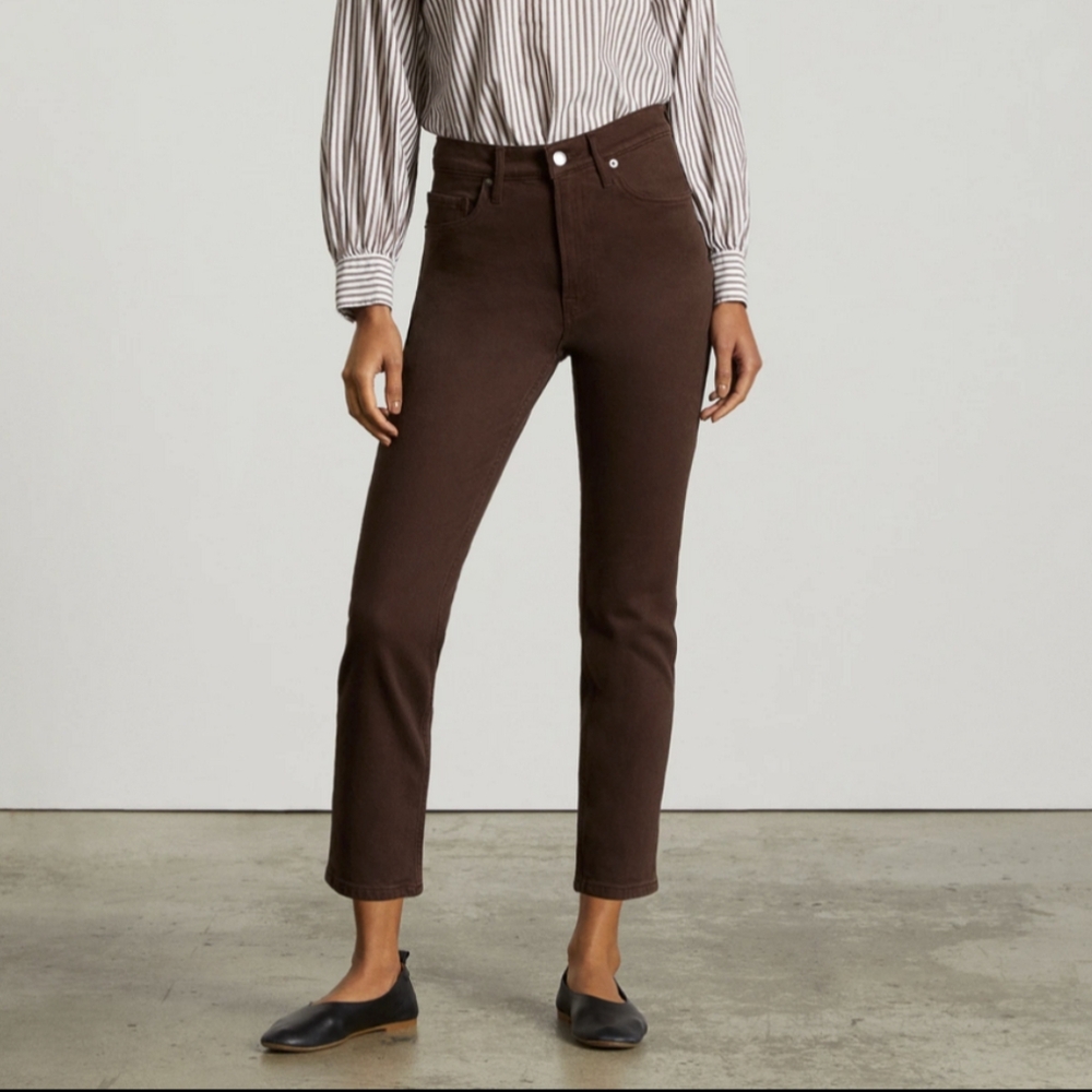 Everlane The Original Cheeky Jean in Clove